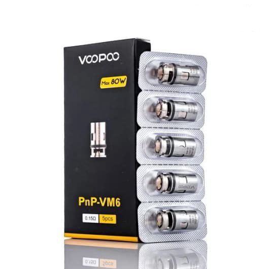 Voopoo PnP-VM6 0.15Ω Coil (Max 80W)