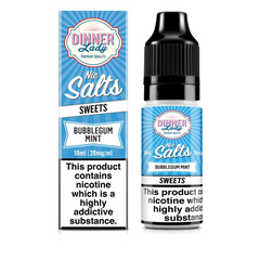 Dinner Lady Bubblegum Mint Salt Nic 10ml