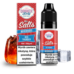 Dinner Lady Red Thunder Salt Nic 10ml