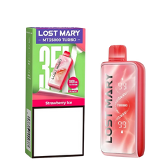 Strawberry Ice 50mg - Lost Mary Disposable MT35000