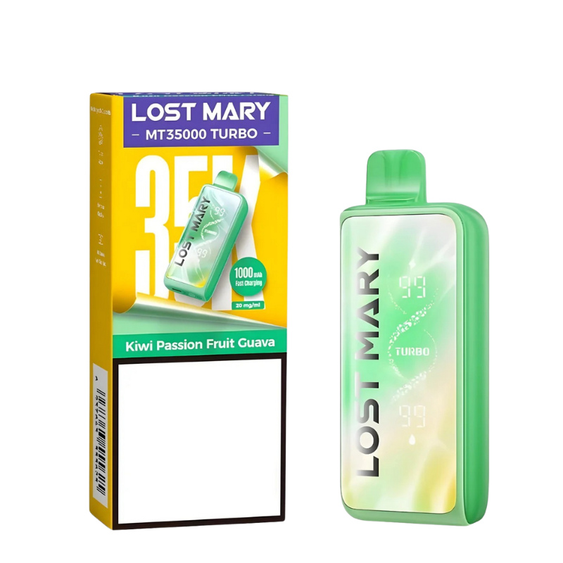 Kiwi Passion Fruit Guava 50mg - Lost Mary Disposable MT35000