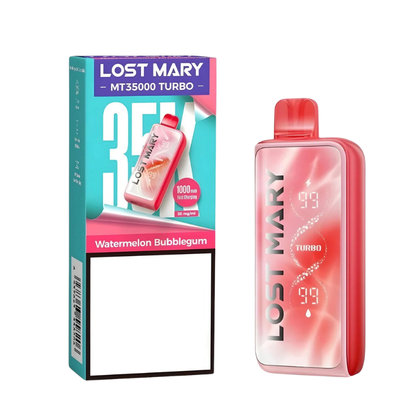 Watermelon Bubblegum 50mg - Lost Mary Disposable MT35000