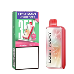Strawberry Kiwi Ice 50mg - Lost Mary Disposable MT35000