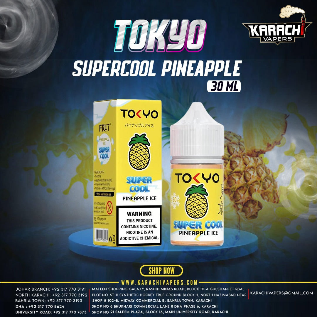 Tokyo Super cool Pineapple 30ML