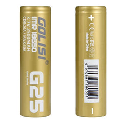 GOLISI G25 18650 Battery 2500mAh 20A CDR