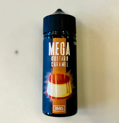Mega Custard Caramel 3mg 120ml | 18mg 60ml | 12mg 60ml