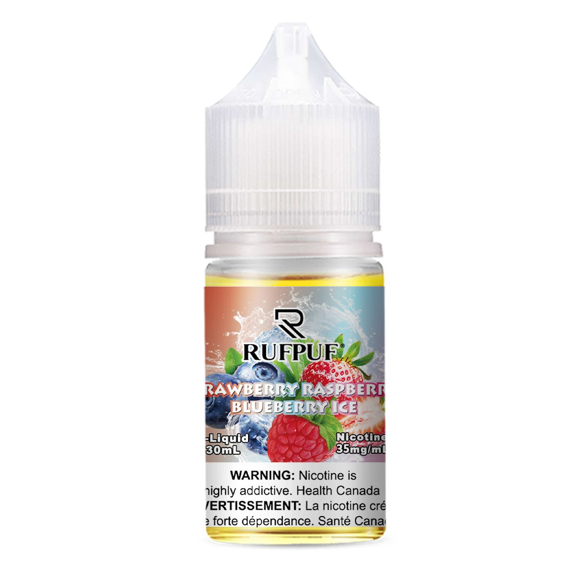 RUFPUF Strawberry Raspberry Blueberry Ice 30ml