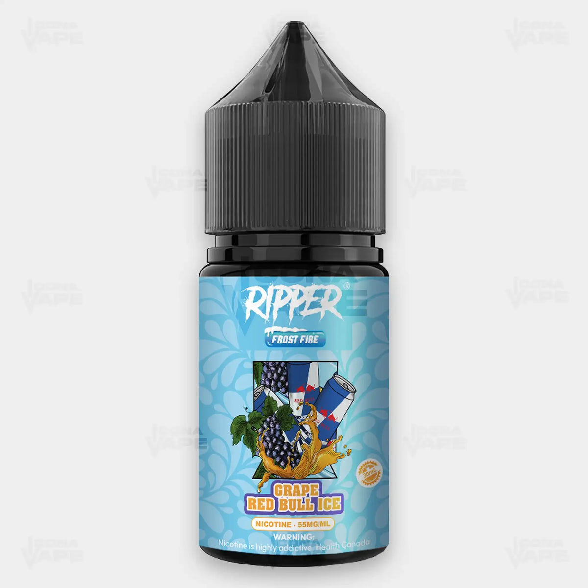 Rufpuf Ripper Frost Fire Grape Red Bull Ice 30ml