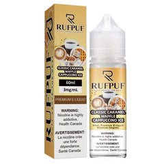 RUFPUF Classic Caramel Waffle Cappuccino Ice 60ml (3, 6 mg)