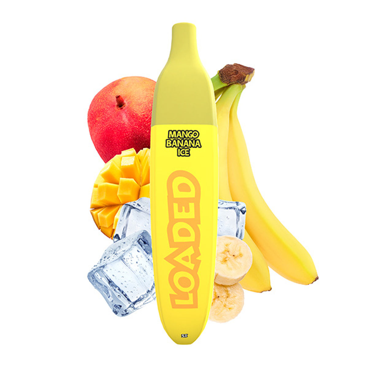 Loaded Mango Banana Ice Disposable Vape 5% (No exchange no Return)
