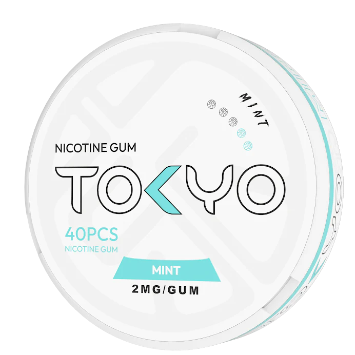 MINT 2MG - TOKYO NICOTINE GUM 2MG 40PC PACK