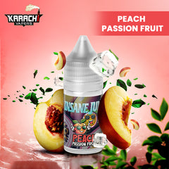 Insane Frost Island Peach Passion Fruit Ice 30ml