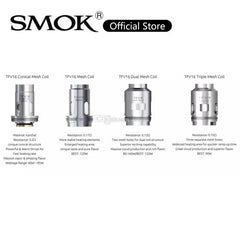 SMOK TFV16 Mesh Replacement Coils