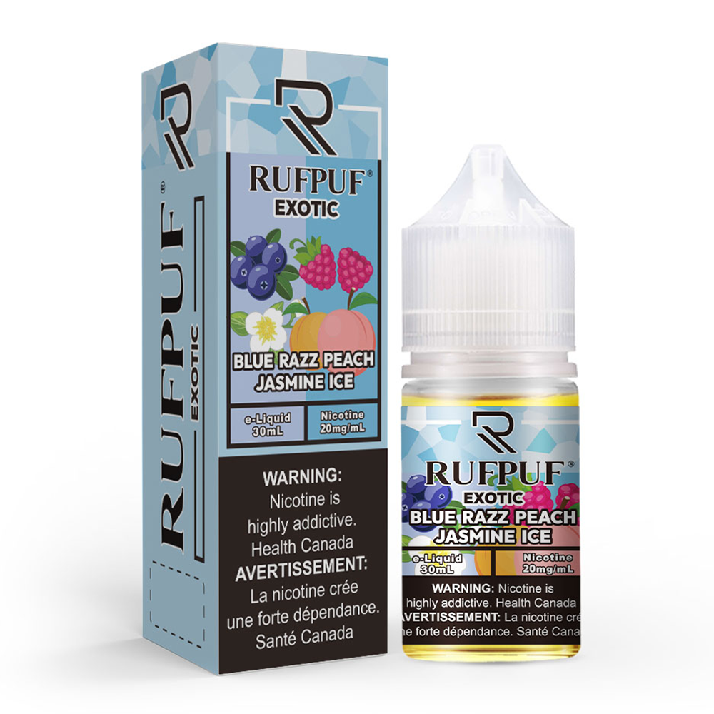 RUFPUF Exotic Blue Razz Peach Jasmine Ice 30ml