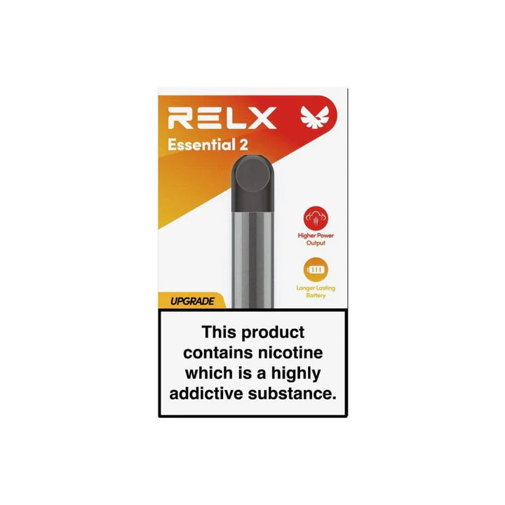 Relx Essential 2 Kit Black - Pre Filled Pod