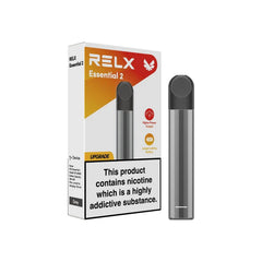 Relx Essential 2 Kit Black - Pre Filled Pod