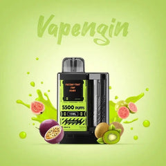 Vapengin Disposable Passion Fruit Kiwi Guava 50mg 5500 Puffs