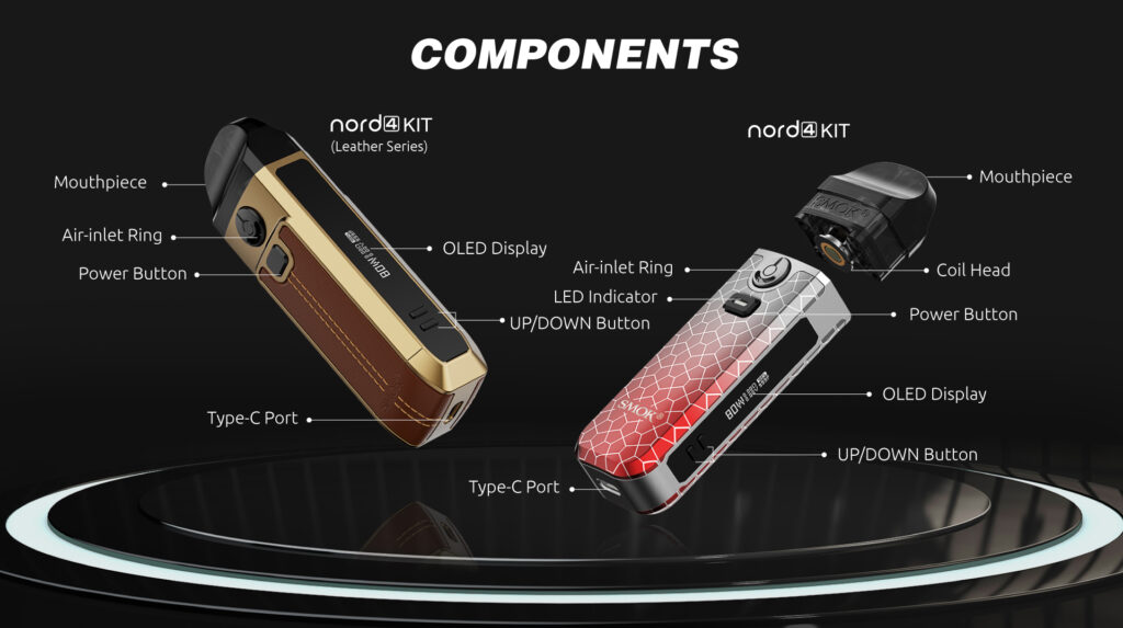 SMOK Nord 4 Specifications