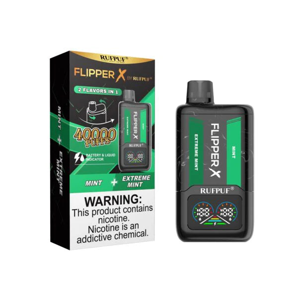 Flipper X Mint + Extreme Mint 40,000 Puff Disposable