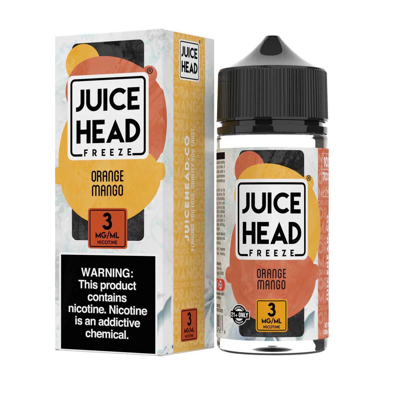 ORANGE MANGO 100ML - JUICE HEAD EXTRA FREEZE 0MG