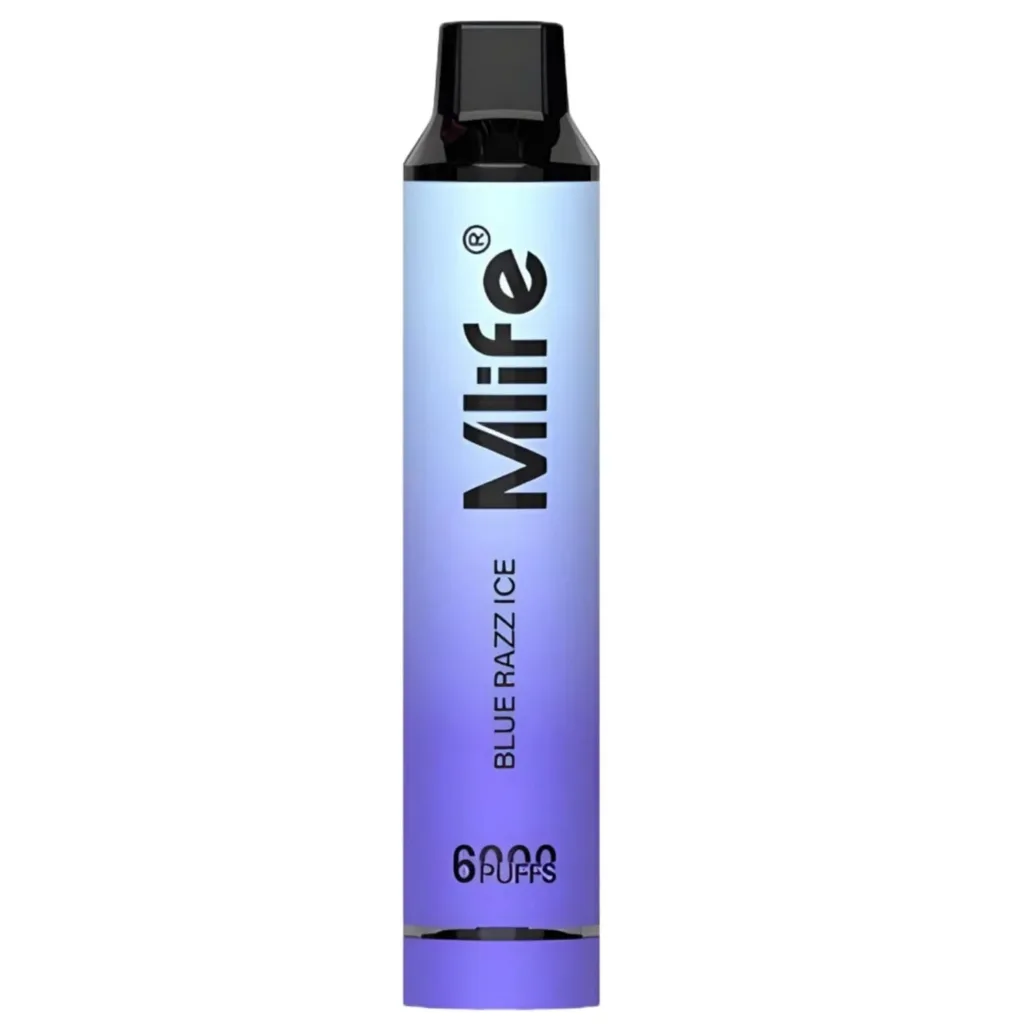 Mlife Blue Razz Ice Disposable 6000 Puff 5%