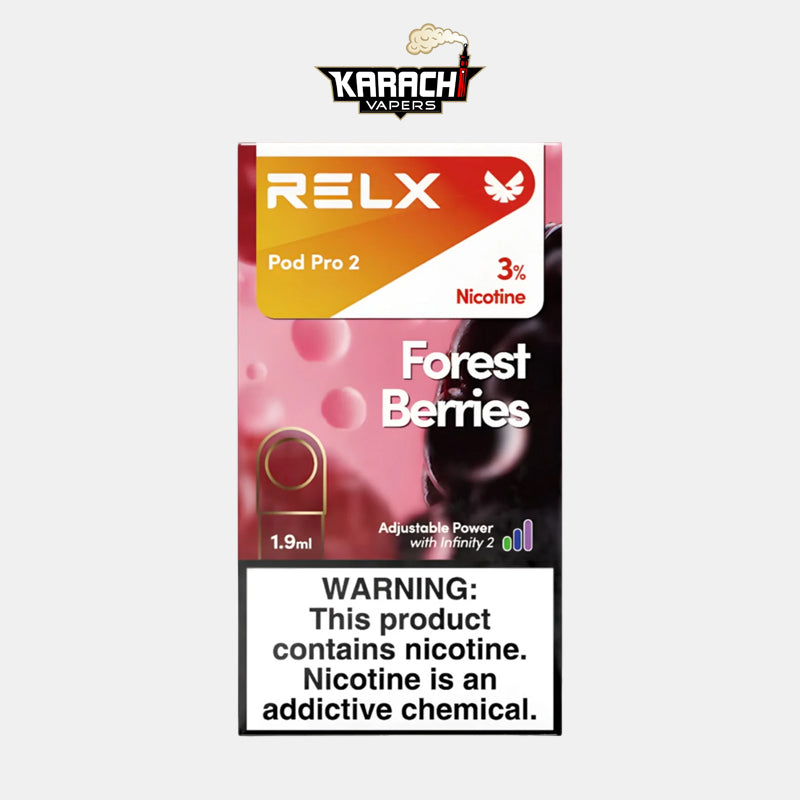Relx Pre Filled Pod Forest Berries 30mg