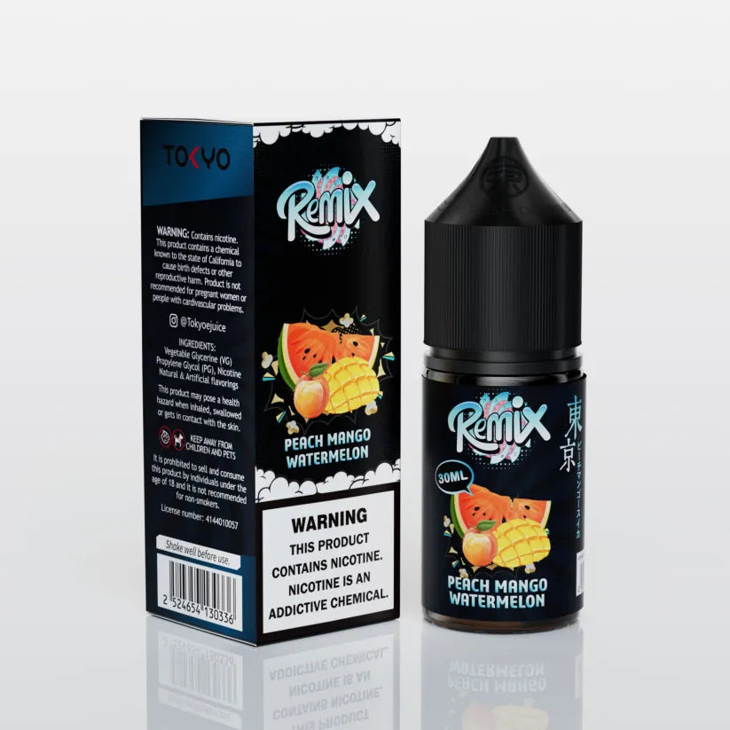 Tokyo Remix Peach Mango Watermelon 30ml