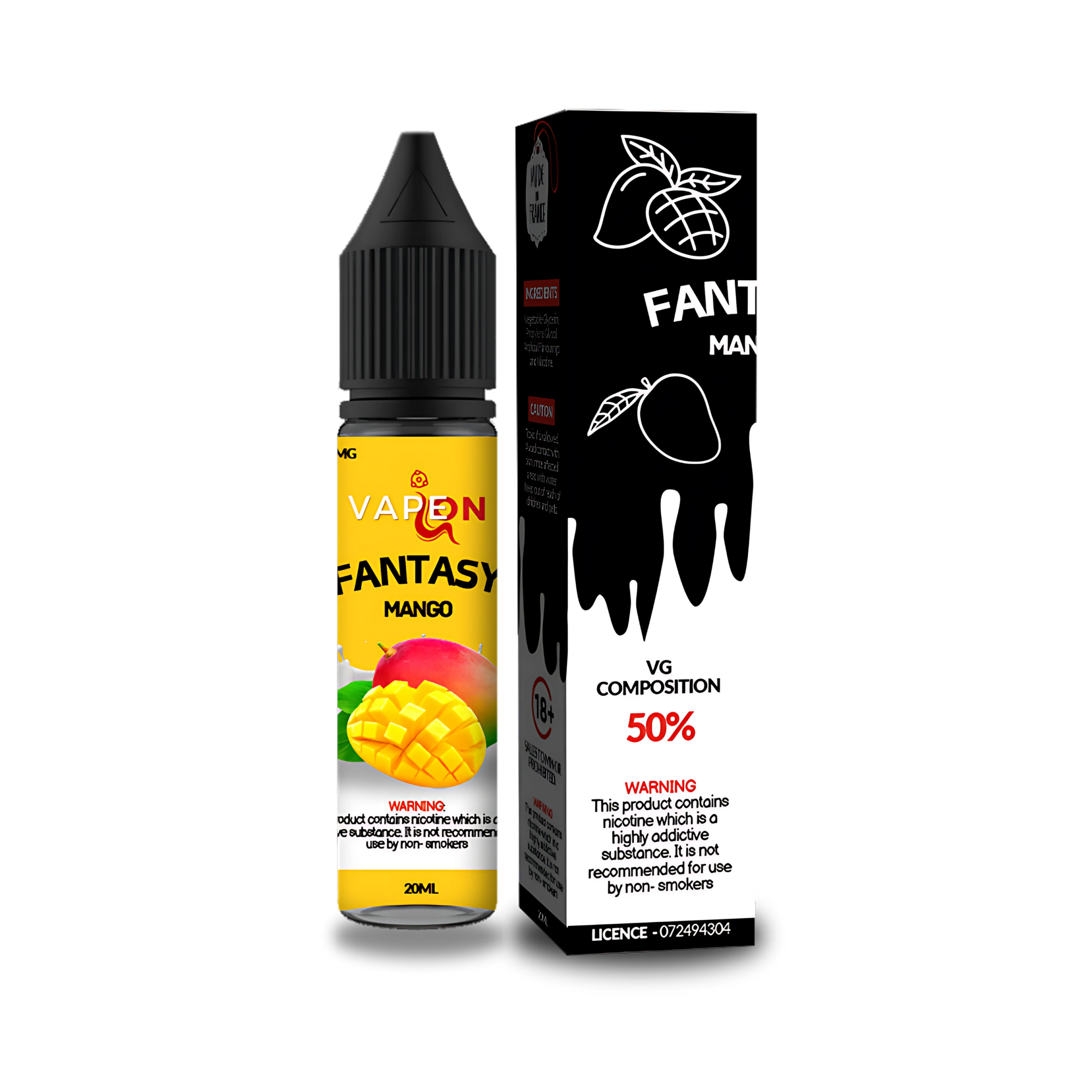 Vapeion Fantasy Mango Hybrid Nicotine