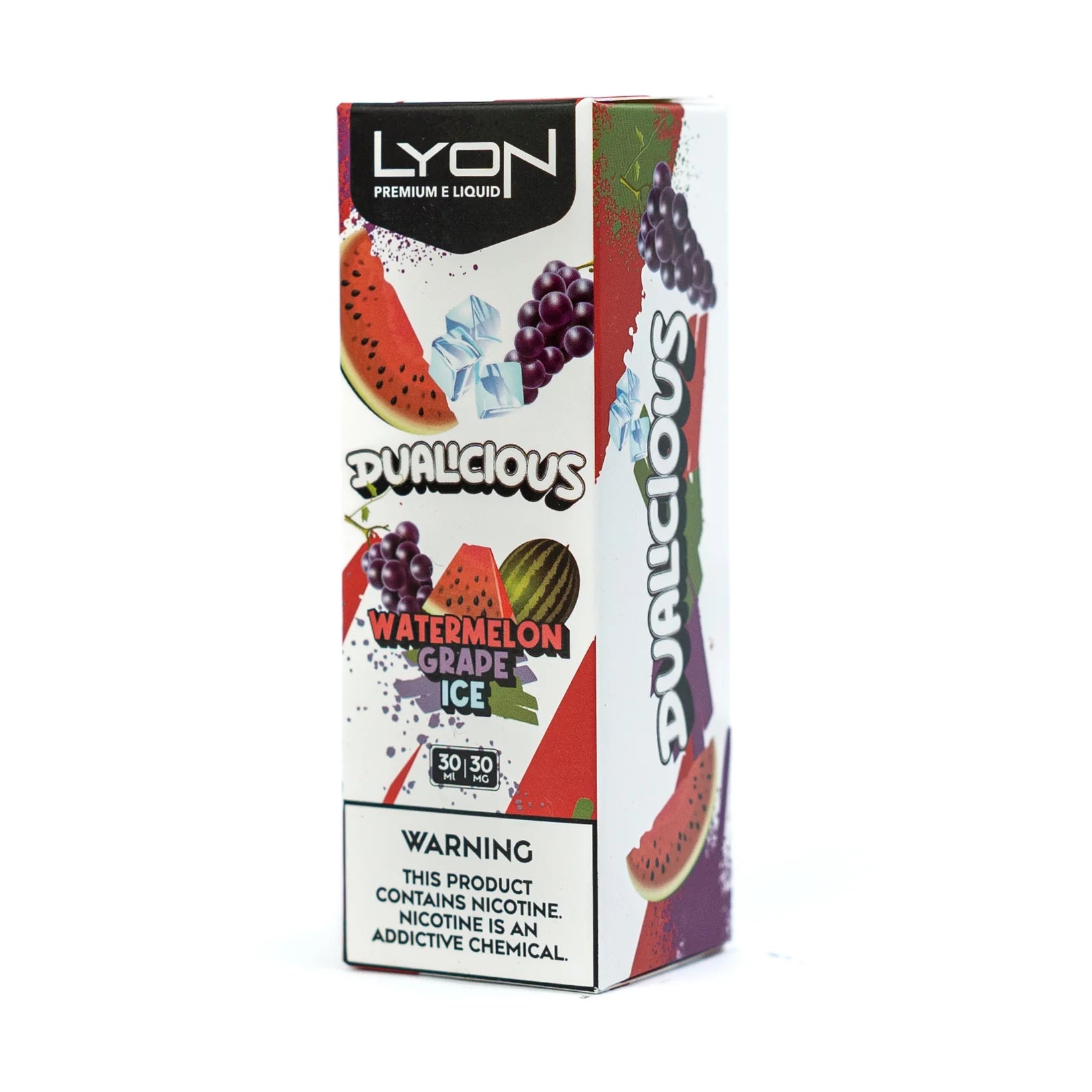 Lyon Dualicious Watermelon Grape Ice 30mg Or 50mg 30ml