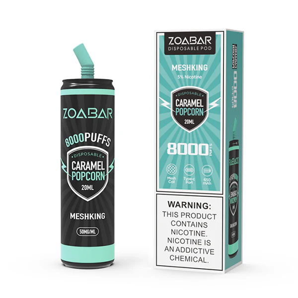 Zoabar Disposable 8000puff 5% (No exchange No Return)